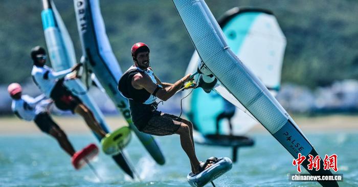 国际风翼赛事齐聚浙江岱山 14国120余名选手角逐