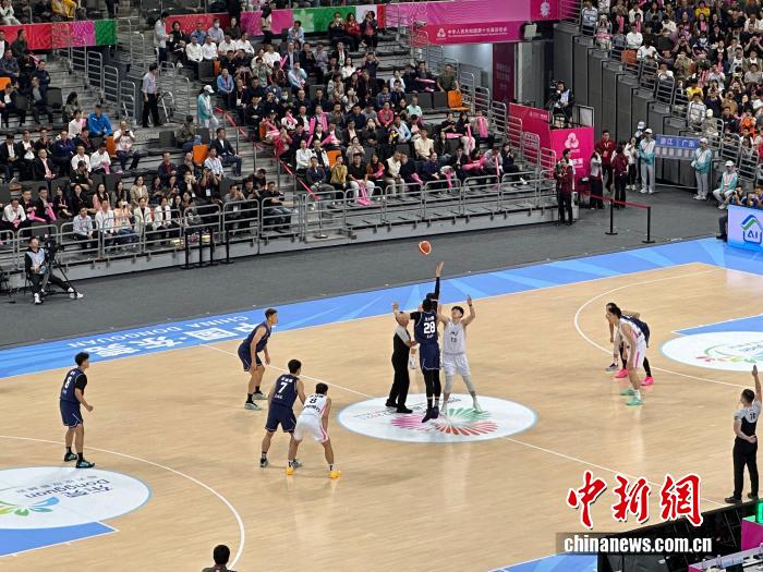 广东男篮全运会决赛大胜浙江队时隔十二年再夺