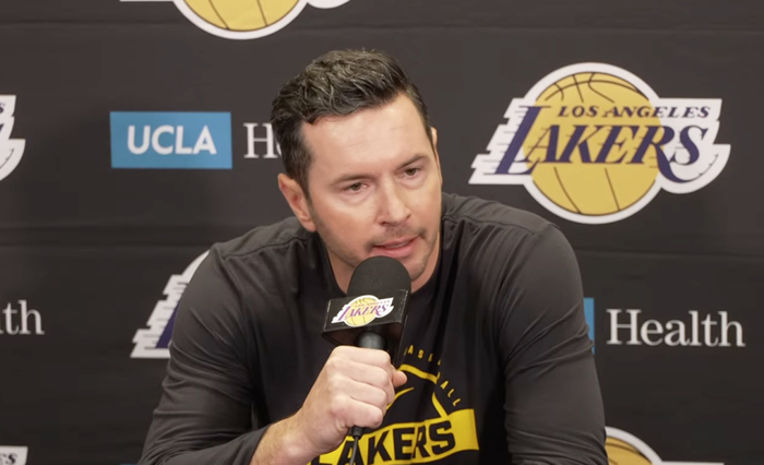 湖人主帅雷迪克：球队上限提升 不与去年比较