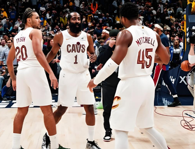 哈登续约前景与米切尔未来绑定 骑士季后赛命运